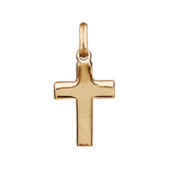 CROIX PLATE PLAQUE OR 18MM 978600