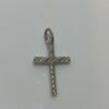 CROIX ARGENT RHODIE DIAMANTE 20MM 079369