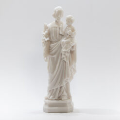 STATUE ST JOSEPH + ENFANT ALBATRE 20CM STA20JH