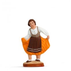 PETITE FILLE QUI DANSE BLEU ARTERRA 7CM CLASSIQUE