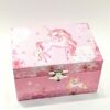 BOITE A BIJOUX  A MUSIQUE LICORNE 14,5X8,5CM 22201