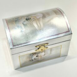 BOITE A BIJOUX  A MUSIQUE SCÈNE DE BALLET 14,5X10,5CM 28016