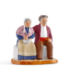 COUPLE SUR LE BANC  ARTERRA 7CM CLASSIQUE