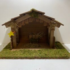 ETABLE BOIS 30X16X19CM SANTON 8/10CM 1287/9