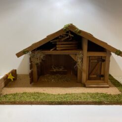 ETABLE BOIS 45X24X22CM SANTON 8/10CM 1331/8