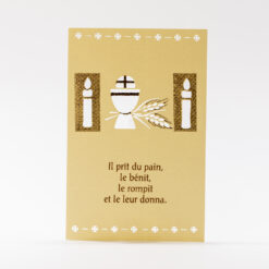 IMAGE IL PRIT DU PAIN, LE BENIT...