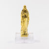 STATUETTE ND DE LOURDES DORE 7CM