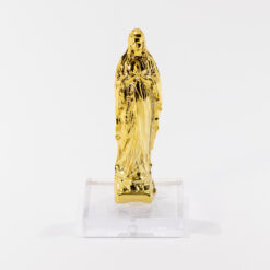 STATUETTE ND DE LOURDES DORE 7CM