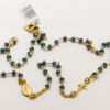 COLLIER PLAQUE OR CROIX MEDAILLE 50CM