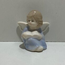 ANGE PORCELAINE LIVRE 6CM