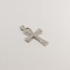 CROIX ARGENT RHODIE EGYPTIENNE 3.5CM T