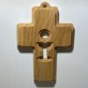 CROIX CHENE DECOUPE CALICE 12X8,5CM S