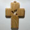 CROIX CHENE DECOUPE COLOMBE 12X8,5CM S