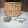 Bracelet STILIVITA en acier  Collection Médecine douce  ANTI FATIGUE  fluorite  pyrite  labradorite  chakra 3e oeil - 17+4cm