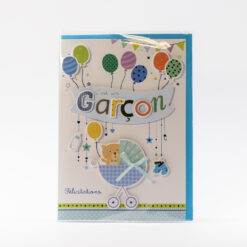 CARTE NAISSANCE GARCON LANDEAU 3009LB