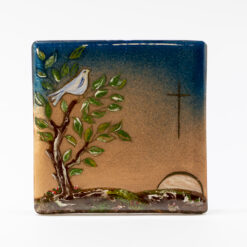CHANT DU MONDE 8,1X8,1CM EMAUX DU LIBAN