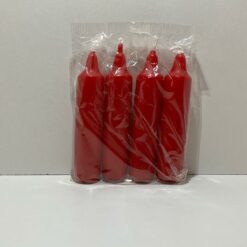 Bougie couronne avent(X4) rouge 110X22MM 101005.001