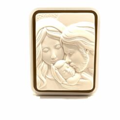 CADRE STE FAMILLE POUDRE DE MARBRE 8,5X11CM