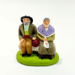 COUPLE SUR LE BANC DIDIER 6CM