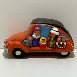 CRECHE 2CV ORANGE TERRE CUITE EL488O