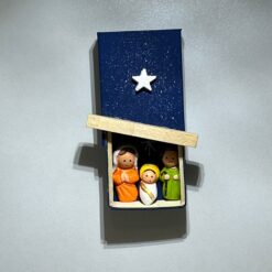 CRECHE BOITE MAGNET BLEU EL457TB