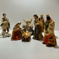 CRECHE COMPLETE 13CM 11 PERSONNAGES PH13