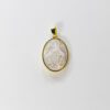 PENDENTIF EN NACRE 16X22MM – VIERGE MIRACULEUSE