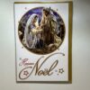 CARTE DOUBLE HEUREUX NOEL NATIVITE 1009CR