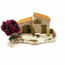 MAISON EN PIERRE RECONSTITUEE 21X10CM