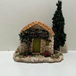 PETITE MAISON EN PIERRE RECONSTITUEE 11X9CM