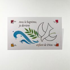 IMAGE AVEC LE BAPTEME, JE DEVIENS ENFANT DE DIEU