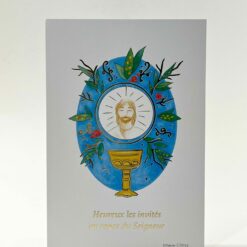 IMAGE HEUREUX LES INVITES AUX REPAS DU SEIGNEUR