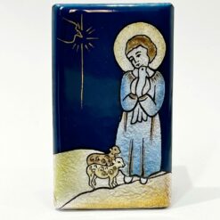 BERGER A LA COLOMBE  ÉMAUX DU LIBAN 9,5X5,5CM