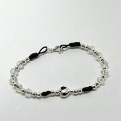 BRACELET DIZAINIER CRISTAL COEUR VIERGE