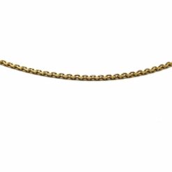 CHAINE PLAQUE OR MAILLE FORCAT 50CM LARGEUR MAILLE 2MM