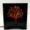 LAMPE ARBRE DE VIE AVEC PIERRE DE SEL DE L'HIMALAYA 12X12CM