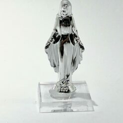 STATUETTE VIERGE MIRACULEUSE ARGENTEE 7CM
