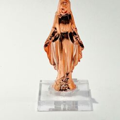 STATUETTE VIERGE MIRACULEUSE CUIVREE 7CM
