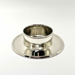 CHANDELIER EN LAITON ARGENTE POUR BOUGIE D50MM