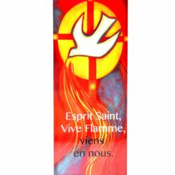 SIGNET ESPRIT SAINT VIVE FLAMME VIENS EN NOUS VE473S