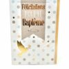 CARTE FELICITATIONS POUR LE BAPTEME COLOMBE