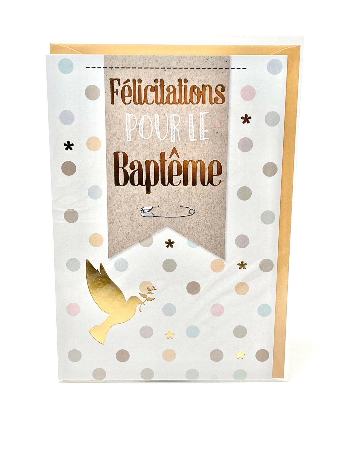 Carte et enveloppe cadeau - Colombe - Félicitations - Jour de Fête -  Papeterie et Accessoires - Cadeaux