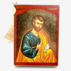 ICONE SAINT JOSEPH AUX COLOMBES 15,6x11,8CM