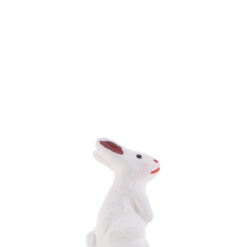 LAPIN DEBOUT BLANC N°1 CARBONEL