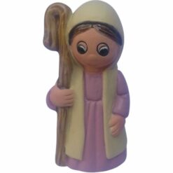 BERGERE SANTONS LA PROVIDENCE 6/7CM EN CERAMIQUE