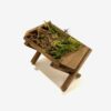 BERCEAU BOIS ET MOUSSE POUR ENFANT JESUS 7X5CM 270X12