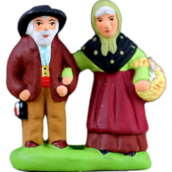 COUPLE DE VIEUX 4CM DIDIER