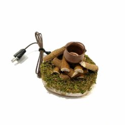 FEU BOIS 6X5CM 4,5V 119/31