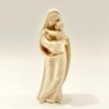 STATUE VIERGE ENFANT BOIS NATUREL 13CM