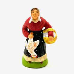 FEMME A LA POULE 6CM DIDIER